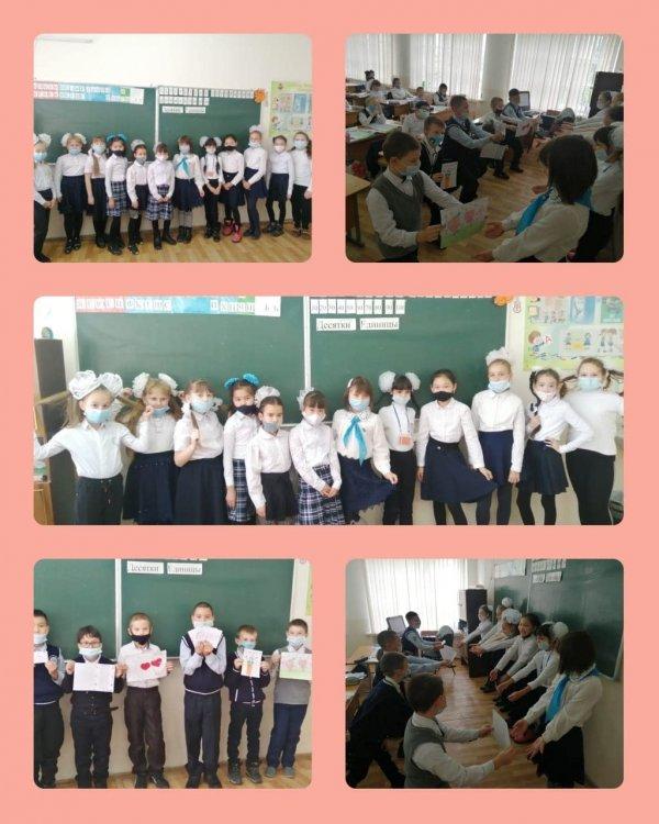 Поздравления от 3 "Г" класса.