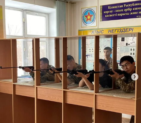 Тәжік-Ауған шекарасында әскери қақтығыс қатысушы Огизбаев Алихан Төлеубаевичті еске алуға арналған қалалық әскери-спорттық жарыста Қ.Сатпаев атындағы