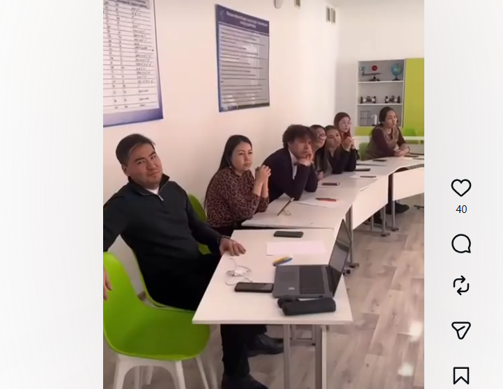 27 ақпан күні қазақ тілі мен әдебиеті пәнінің мұғалімі, магистр, Маматаева А.У 🎓 жас мамандарға арналған «Ойын арқылы оқыту: